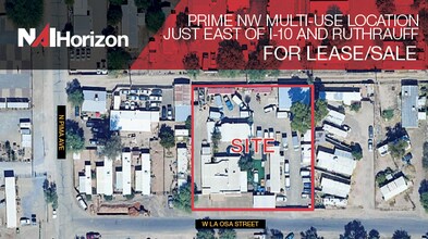 2200 W La Osa St, Tucson, AZ - aerial  map view