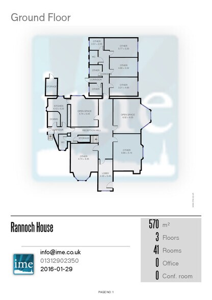 Comely Park, Dunfermline to rent - Floor Plan - Image 2 of 2