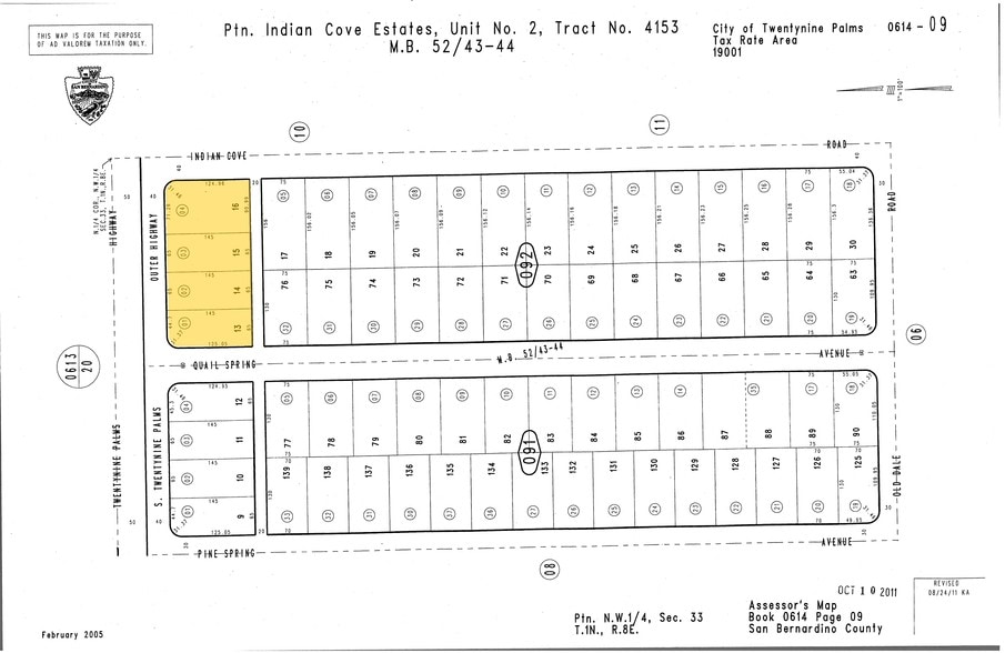 Twentynine Palms Hwy, Twentynine Palms, CA for sale - Primary Photo - Image 1 of 1