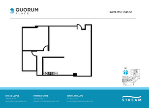 14901 Quorum Dr, Dallas, TX for rent Floor Plan- Image 1 of 1