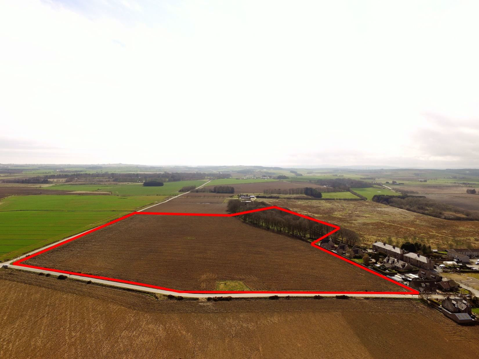 Udny Station, Ellon for sale Aerial- Image 1 of 2