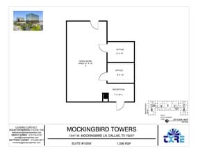 1341 W Mockingbird Ln, Dallas, TX to rent Floor Plan- Image 1 of 1