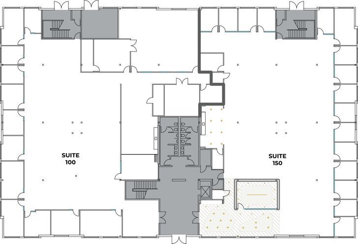 4790 Eastgate Mall, San Diego, CA to rent Floor Plan- Image 1 of 4