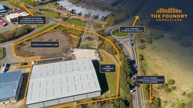 84 Clydesmill Dr, Glasgow, GLG - Aerial  map view - Image1