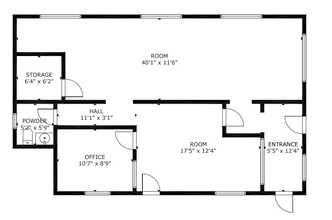 1800 S Mojave Rd, Las Vegas, NV for rent Floor Plan- Image 1 of 2