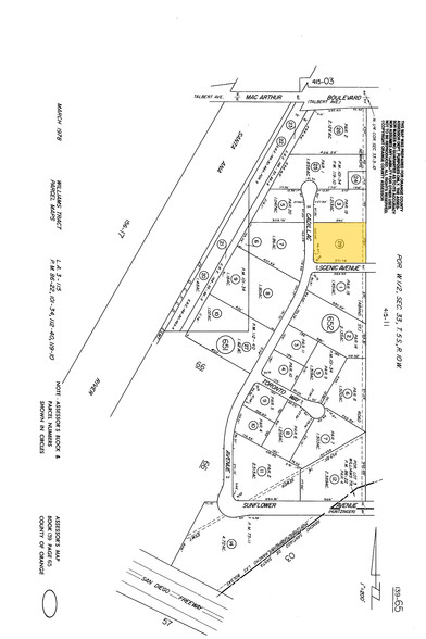 1690 Scenic Ave, Costa Mesa, CA for sale - Plat Map - Image 3 of 5