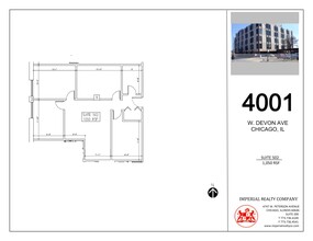 4001 W Devon Ave, Chicago, IL for rent Site Plan- Image 2 of 8