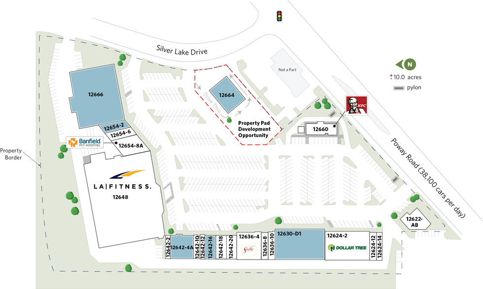 12622-12666 Poway Rd, Poway, CA for rent - Site Plan - Image 3 of 26