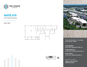 300 Tri State International, Lincolnshire, IL for rent Floor Plan- Image 1 of 12