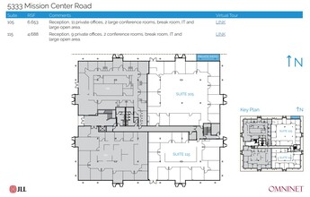 5373 Mission Center Rd, San Diego, CA for rent Floor Plan- Image 1 of 1