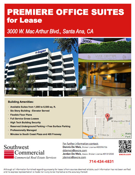 3000 W MacArthur Blvd, Santa Ana, CA for rent - Building Photo - Image 2 of 7