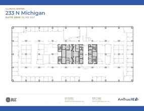 233 N Michigan Ave, Chicago, IL for rent Floor Plan- Image 1 of 1