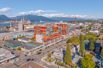 939 Hastings St E, Vancouver, BC - AERIAL  map view - Image1