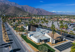 750 E Tahquitz Canyon Way, Palm Springs, CA - AERIAL  map view