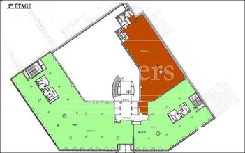 Office in Marseille to rent Floor Plan- Image 1 of 2