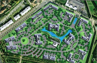 2 Rue René Caudron, Voisins-le-Bretonneux, YVE - Aerial  map view