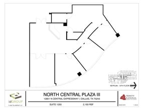 12801 N Central Expy, Dallas, TX to rent Site Plan- Image 2 of 2