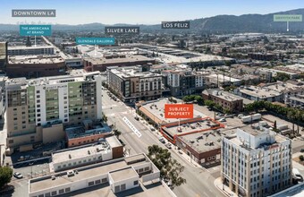 215 N Central Ave, Glendale, CA - aerial  map view