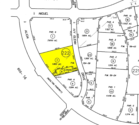 30011 Ivy Glenn Dr, Laguna Niguel, CA for rent - Plat Map - Image 2 of 12