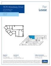 7670 Woodway Dr, Houston, TX for rent Floor Plan- Image 1 of 1