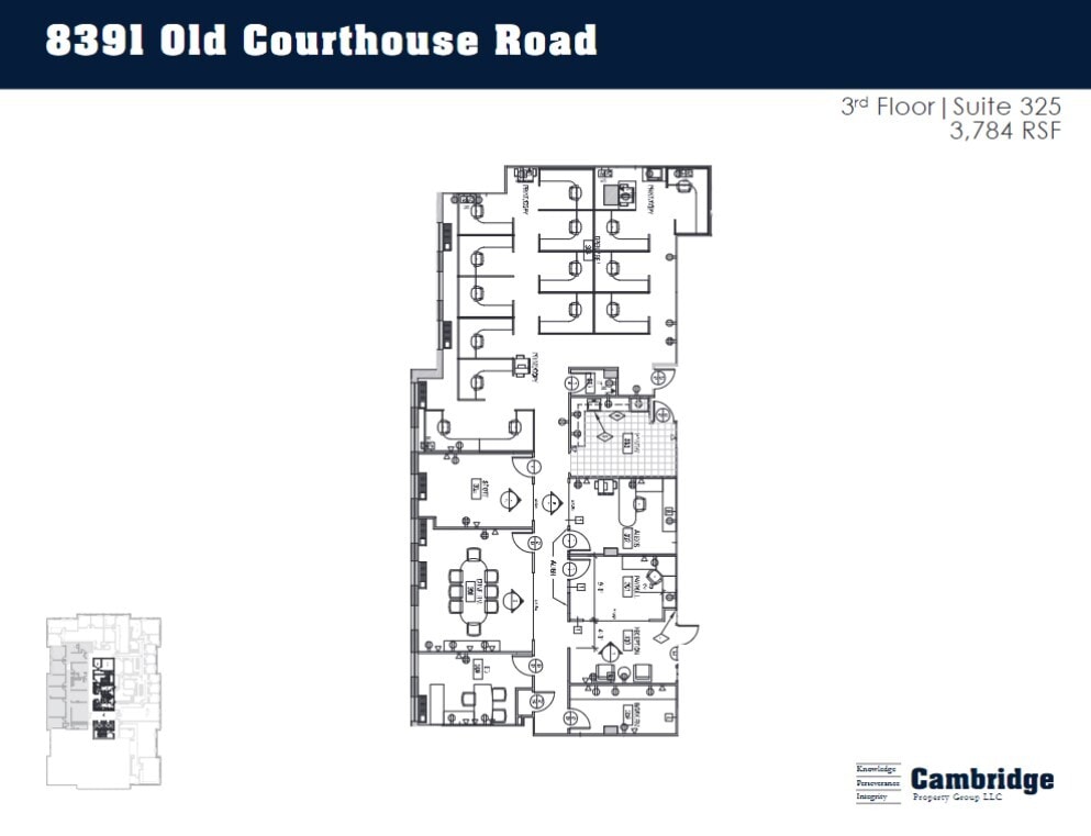 8391 Old Courthouse Rd, Vienna, VA to rent Floor Plan- Image 1 of 1
