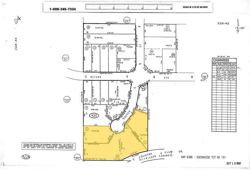 530 Opper St, Escondido, CA for sale - Plat Map - Image 2 of 20