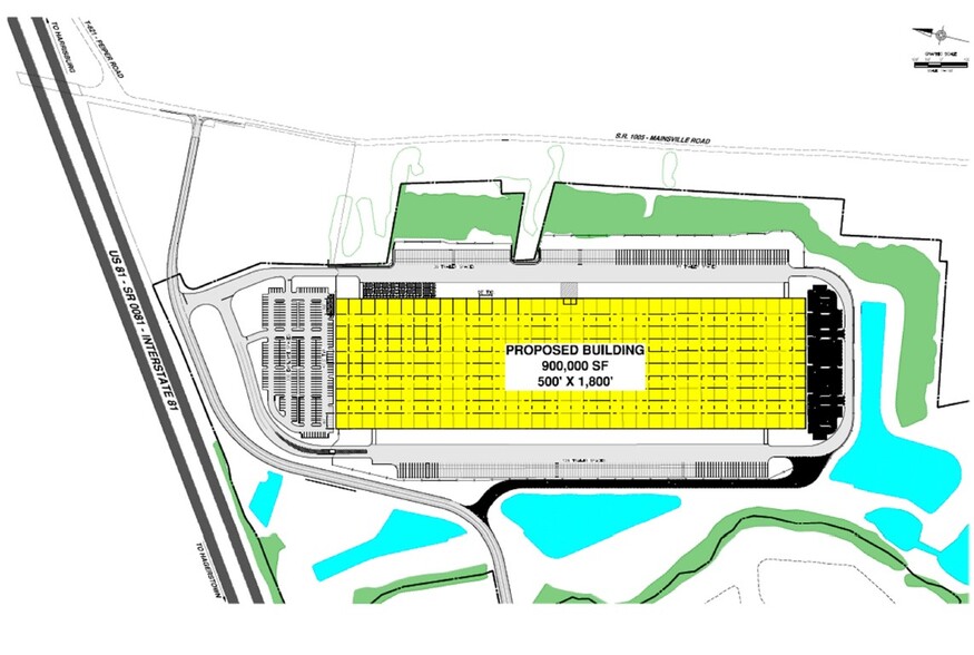 7000 United Dr, Shippensburg, PA for rent - Site Plan - Image 3 of 3