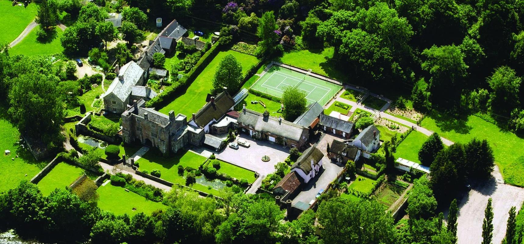 Bickleigh Castle, Bickleigh to rent Aerial- Image 1 of 6