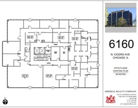 6160 N Cicero Ave, Chicago, IL for rent Floor Plan- Image 1 of 4