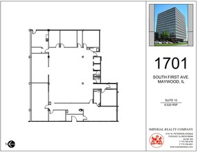 1701 S 1st Ave, Maywood, IL for rent Floor Plan- Image 2 of 4