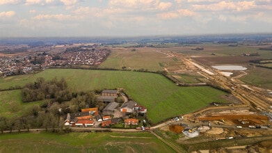 Hall Ln, Long Stratton, NFK - AERIAL  map view - Image1