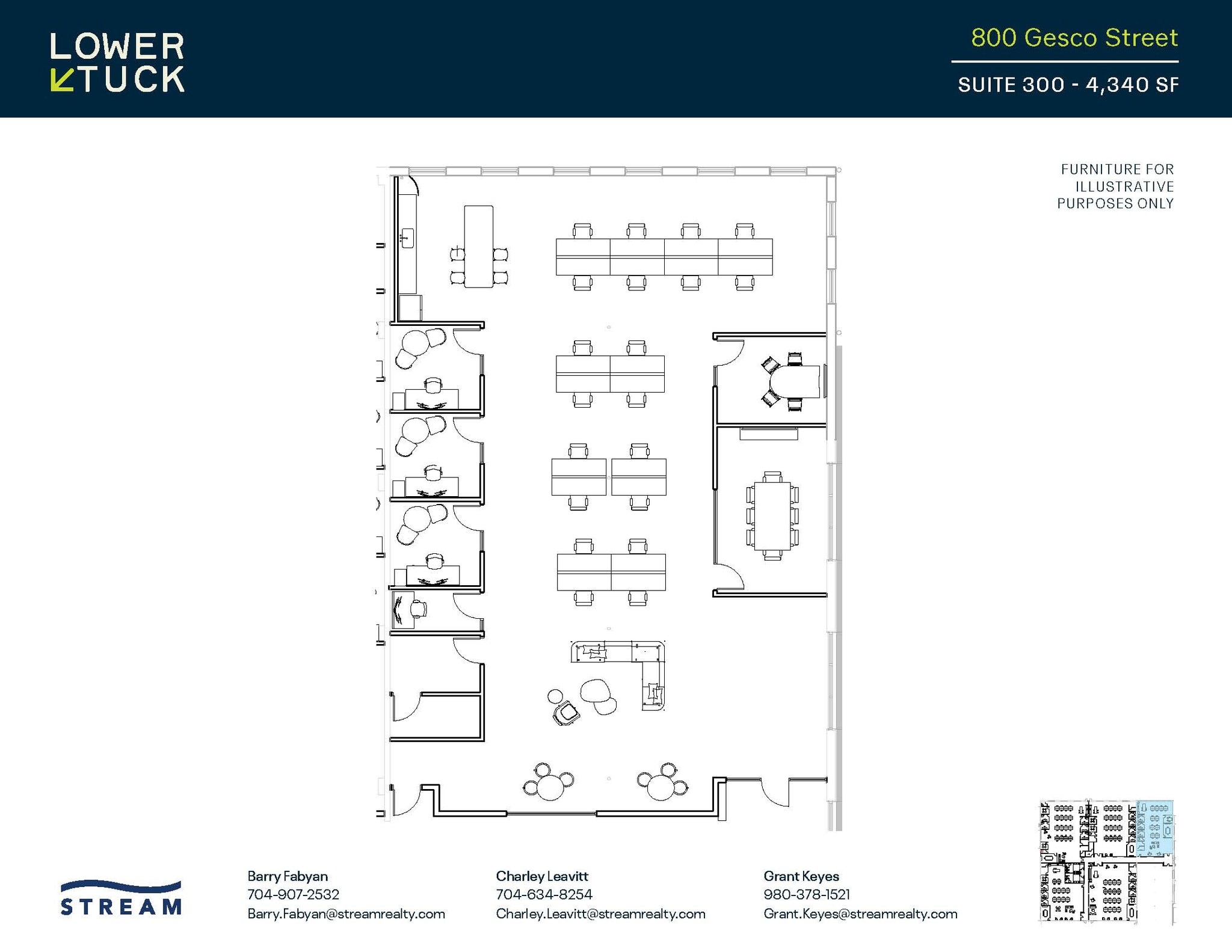 800 Gesco St, Charlotte, NC to rent Floor Plan- Image 1 of 1