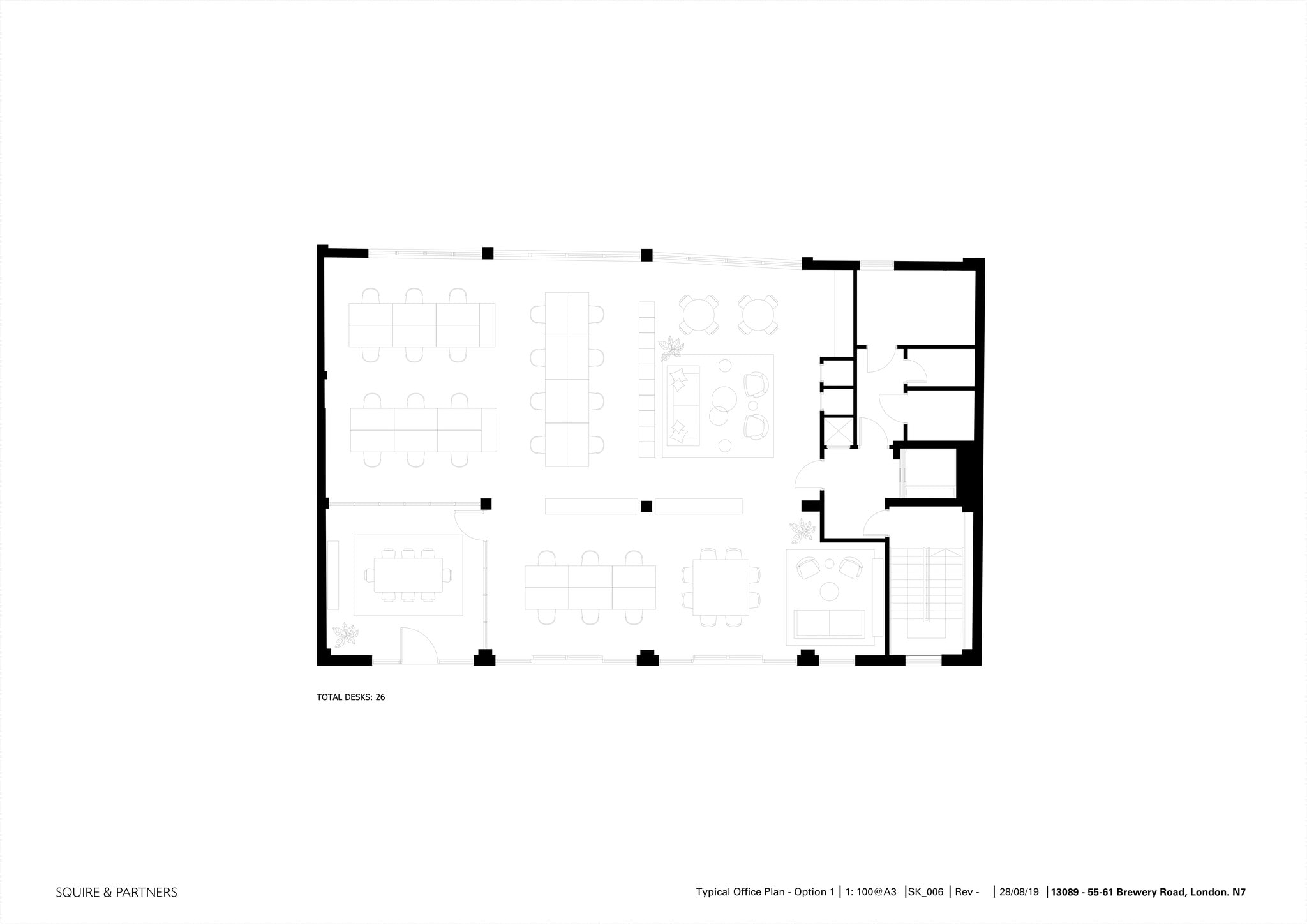 55-61 Brewery Rd, London to rent Site Plan- Image 1 of 1