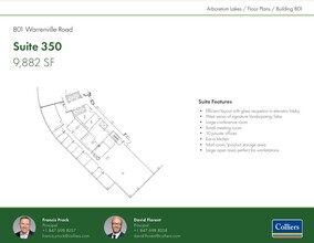 801 Warrenville Rd, Lisle, IL for rent Floor Plan- Image 1 of 1