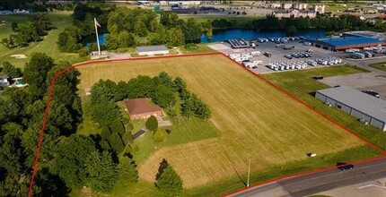 1605 Yearack Dr, Marion, IL - aerial  map view