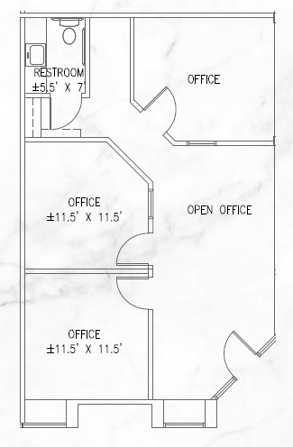 4550 Kearny Villa Rd, San Diego, CA 92123 - Unit 113 -  - Floor Plan - Image 1 of 1