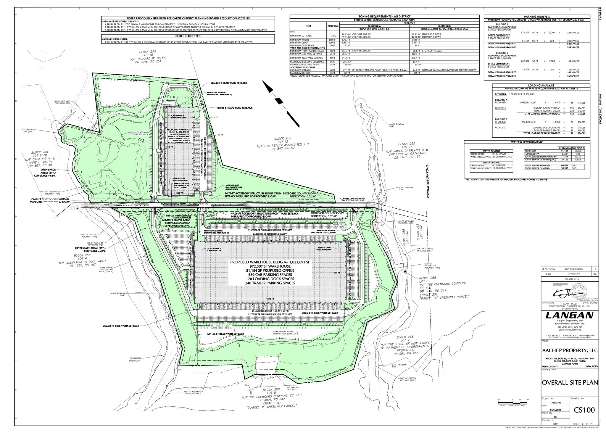 1147 Courses Landing Rd, Carneys Point, NJ to rent Site Plan- Image 1 of 3