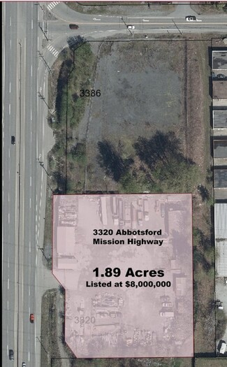 More details for 3320 Abbotsford Mission Hwy, Abbotsford, BC - Land for Sale