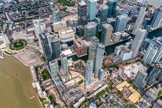 5-10 Landmark Sq, London, LND - Aerial map view