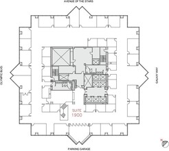 2121 Avenue of the Stars, Century City, CA for rent Floor Plan- Image 1 of 1