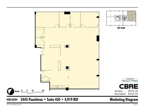 3445 Peachtree Rd NE, Atlanta, GA for rent Floor Plan- Image 1 of 3