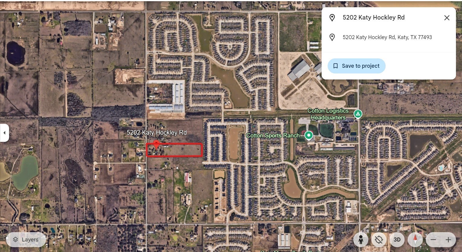 5202 Katy Hockley Rd, Katy, TX for sale Aerial- Image 1 of 1