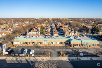 6600-6624 W North Ave, Chicago, IL for rent Aerial- Image 1 of 7