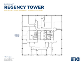 9550 Regency Square Blvd, Jacksonville, FL for rent Floor Plan- Image 1 of 6