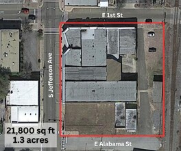 104 N Jefferson Ave, Mount Pleasant, TX for sale Aerial- Image 1 of 1