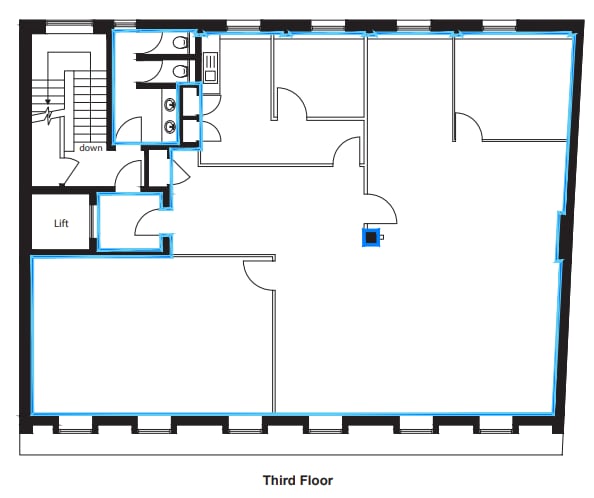 30-32 Queensway, London for sale - Floor Plan - Image 1 of 1