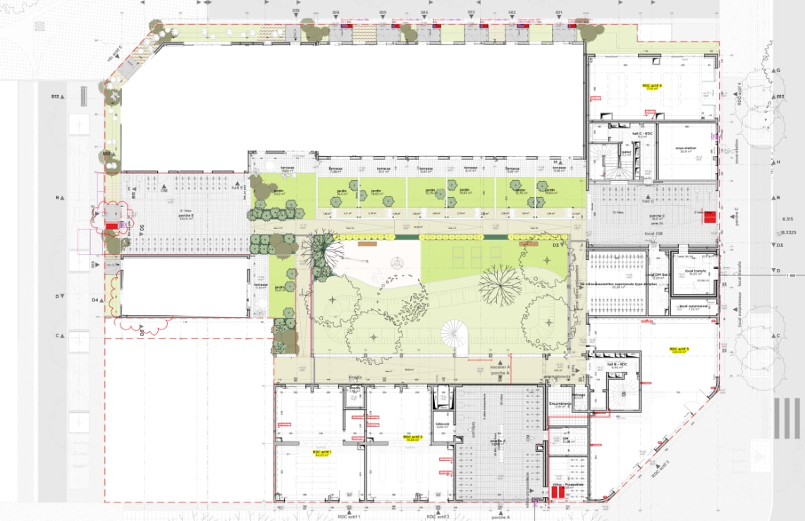 boulevard gisele halimi, Nantes to rent Site Plan- Image 1 of 1