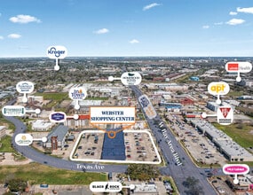 528 W Bay Area Blvd, Webster, TX - AERIAL map view