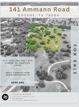 141 Ammann rd, Boerne, TX for sale Primary Photo- Image 1 of 6