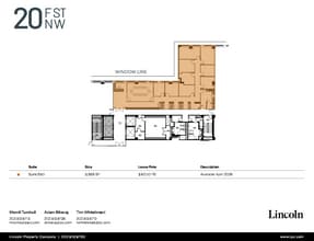 20 F St NW, Washington, DC to rent Floor Plan- Image 1 of 1